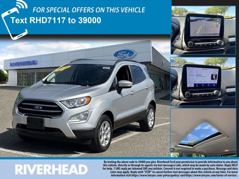 Certified 2022 Ford EcoSport SE w/ SE Convenience Package image 1