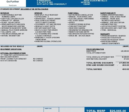 Used 2017 Ford Fusion SE image 2