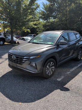 Used 2022 Hyundai Tucson Blue image 2