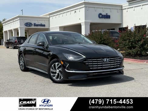 Used 2022 Hyundai Sonata Blue image 1