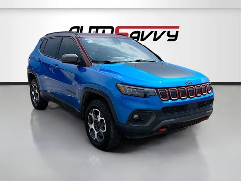 Used 2022 Jeep Compass Trailhawk w/ Trailhawk Elite Group image 1