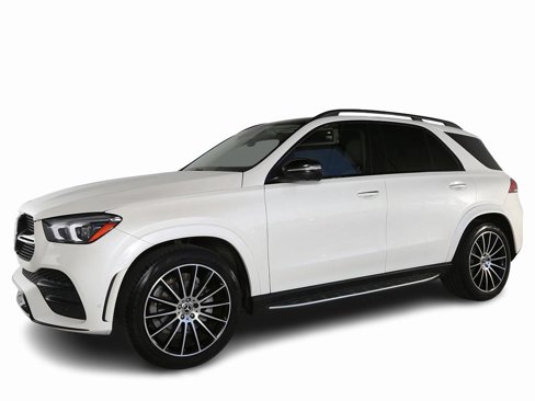 Used 2021 Mercedes-Benz GLE 350 w/ AMG Line Exterior image 4