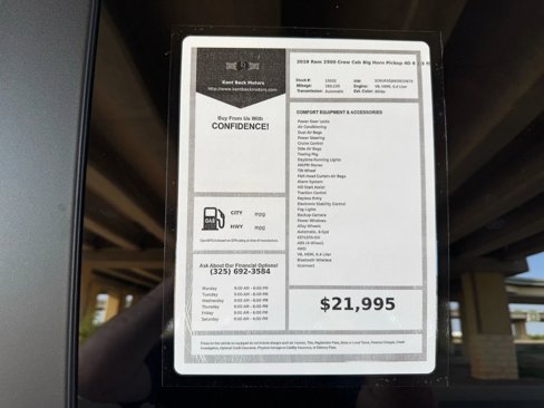 Used 2019 RAM 2500 Big Horn image 36