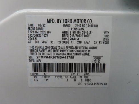 Used 2022 Ford Edge Titanium w/ Equipment Group 301A image 59