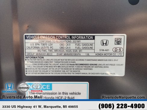 Used 2021 Honda HR-V EX image 14