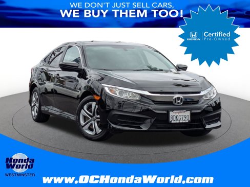 Used 2018 Honda Civic LX image 1