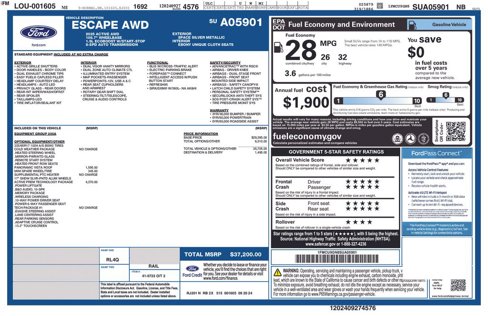 New 2025 Ford Escape Active w/ Active Premium Tech Pack image 6