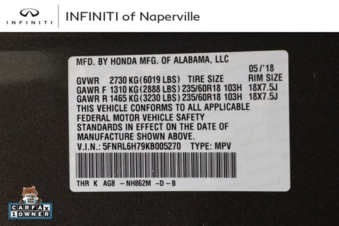 Used 2019 Honda Odyssey EX-L image 39
