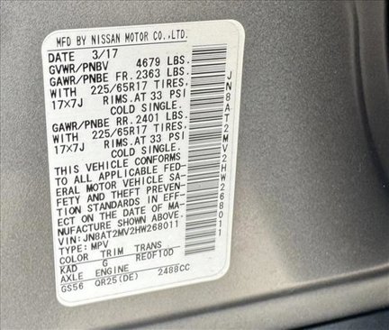 Used 2017 Nissan Rogue SV image 22