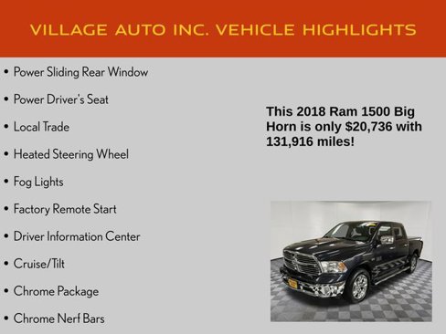 Used 2018 RAM 1500 Big Horn image 14