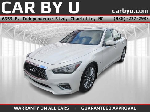 Used 2018 INFINITI Q50 Luxe w/ Cargo Package (L95) image 1