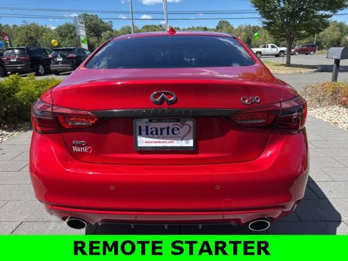 Certified 2022 INFINITI Q50 Luxe w/ Cargo Package image 6