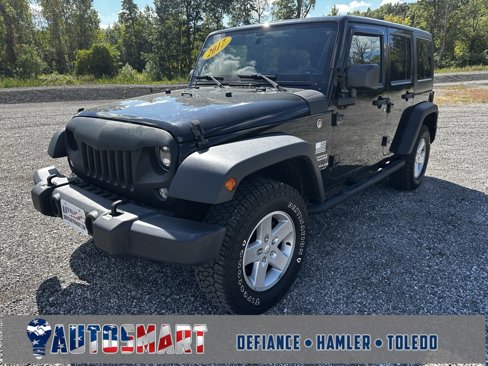 Used 2017 Jeep Wrangler Unlimited Sport w/ Quick Order Package 24S image 3
