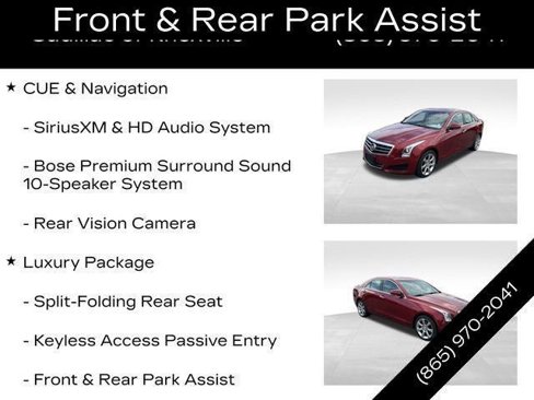 Used 2014 Cadillac ATS Luxury w/ Sun And Sound Package image 45