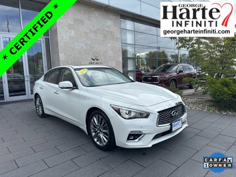 Certified 2022 INFINITI Q50 Luxe w/ Cargo Package image 1