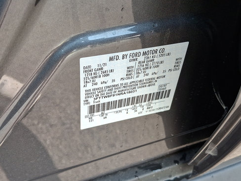 Certified 2022 Ford Maverick Lariat w/ Equipment Group 500A Standard image 27