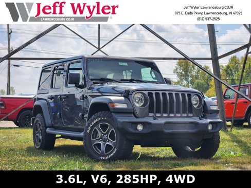 Used 2018 Jeep Wrangler Unlimited Sport S image 1