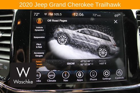 Used 2020 Jeep Grand Cherokee Trailhawk w/ Trailhawk Luxury Group image 49