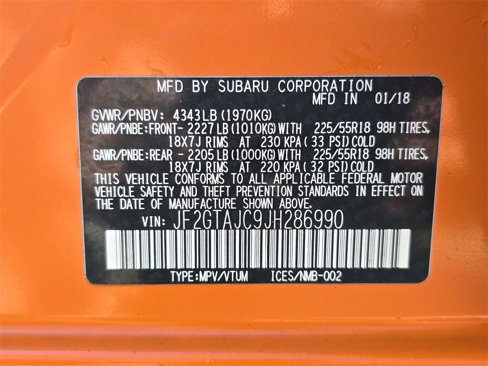 Used 2018 Subaru Crosstrek 2.0i Limited w/ Popular Package #2 image 15