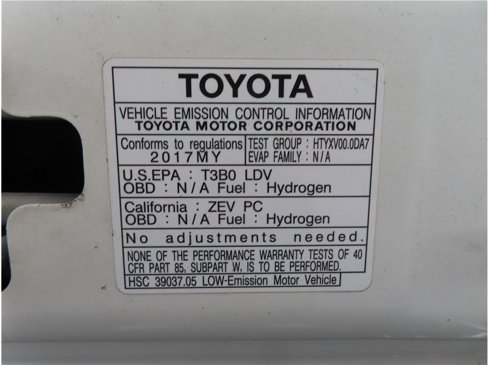 Used 2017 Toyota Mirai image 29