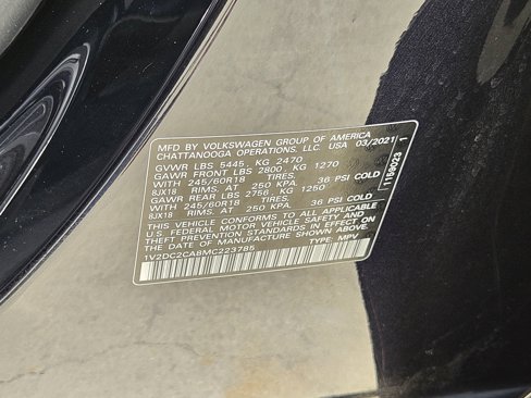 Used 2021 Volkswagen Atlas Cross Sport SE image 37