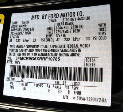 Used 2024 Ford Bronco Sport Heritage w/ Heritage Convenience Package image 54