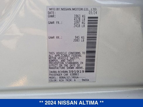 Used 2024 Nissan Altima 2.5 SR image 36
