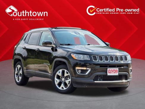 Certified 2021 Jeep Compass Limited w/ Sun and Sound Group image 1