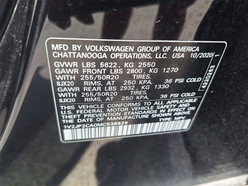 Used 2021 Volkswagen Atlas SE image 28