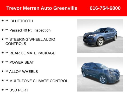 Used 2018 Ford Explorer XLT w/ Equipment Group 202A image 13