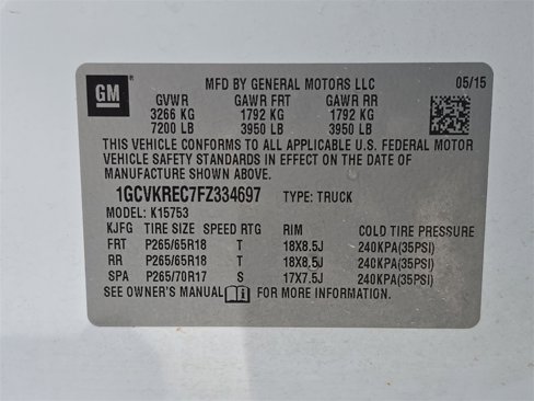 Certified 2015 Chevrolet Silverado 1500 LT w/ All Star Edition image 35