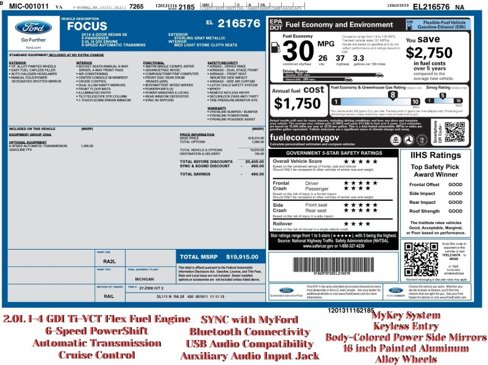 Used 2014 Ford Focus SE image 2