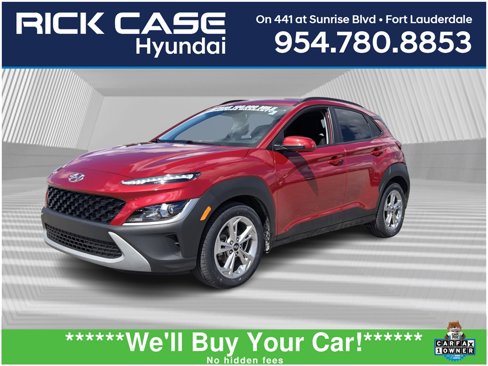 Certified 2022 Hyundai Kona SEL w/ Cargo Package image 1
