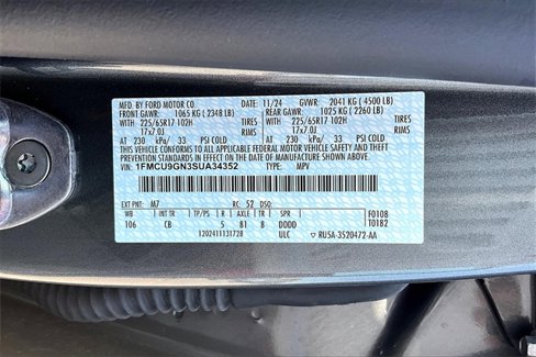 New 2025 Ford Escape Active w/ Tech Pack #1 image 13