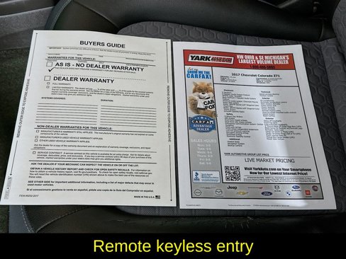 Used 2017 Chevrolet Colorado Z71 w/ LPO, Gearon Divider Package image 13