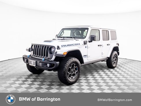 Used 2021 Jeep Wrangler Unlimited Rubicon 4xe w/ Steel Bumper Group image 1