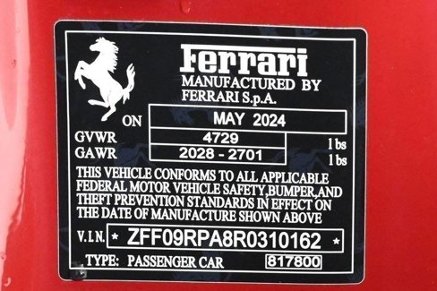Certified 2024 Ferrari Roma Spider image 28