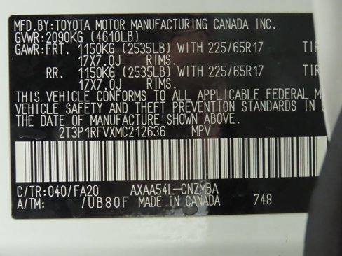 Used 2021 Toyota RAV4 XLE w/ Convenience Package image 35