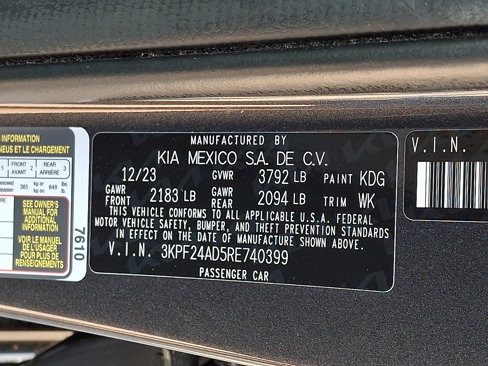 Used 2024 Kia Forte LXS image 27