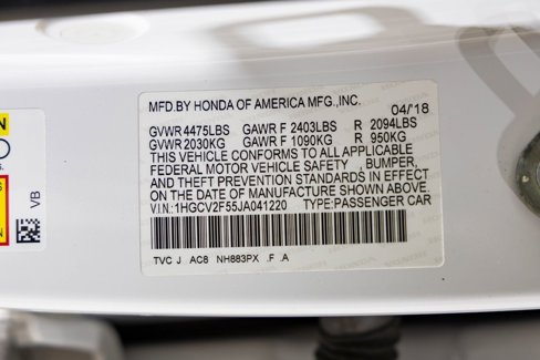 Used 2018 Honda Accord EX-L image 39