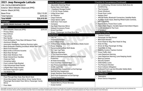 Used 2021 Jeep Renegade Latitude image 6