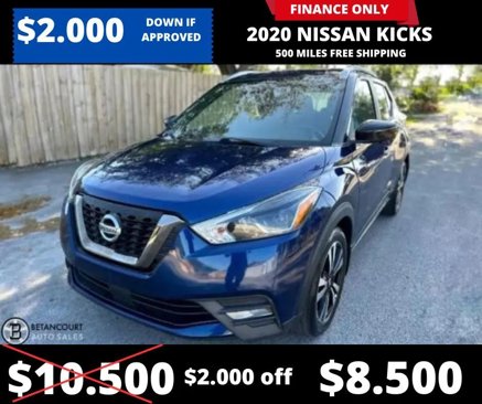 Used 2020 Nissan Kicks SR image 1