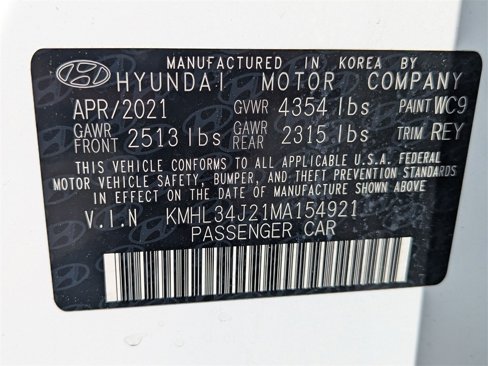 Certified 2021 Hyundai Sonata Limited image 24