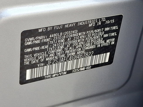 Used 2016 Subaru Forester 2.5i Premium image 27