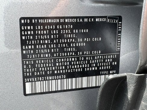 Used 2024 Volkswagen Taos S w/ MDO Package image 24