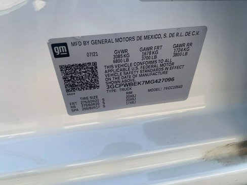 Used 2021 Chevrolet Silverado 1500 Custom image 30