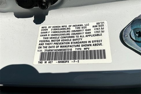 Used 2021 Honda CR-V LX image 6