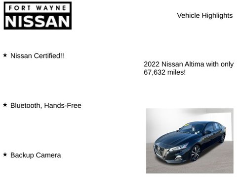 Certified 2022 Nissan Altima 2.5 SR image 7