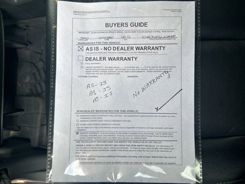 Used 2016 Jeep Wrangler Unlimited Rubicon image 27
