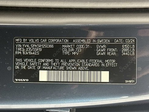 Certified 2024 Volvo XC90 B5 Core image 32